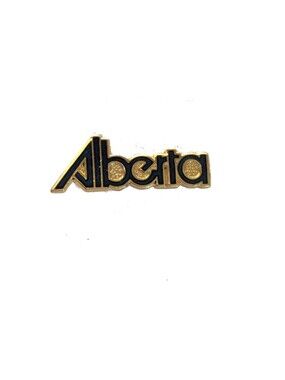 (3 for $20) Alberta Enamel Lapel or Cap Pin
